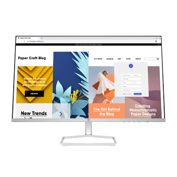 Màn hình LCD HP Series 5 FHD 27 inch | white | IPS | HDMI + VGA | 527sw