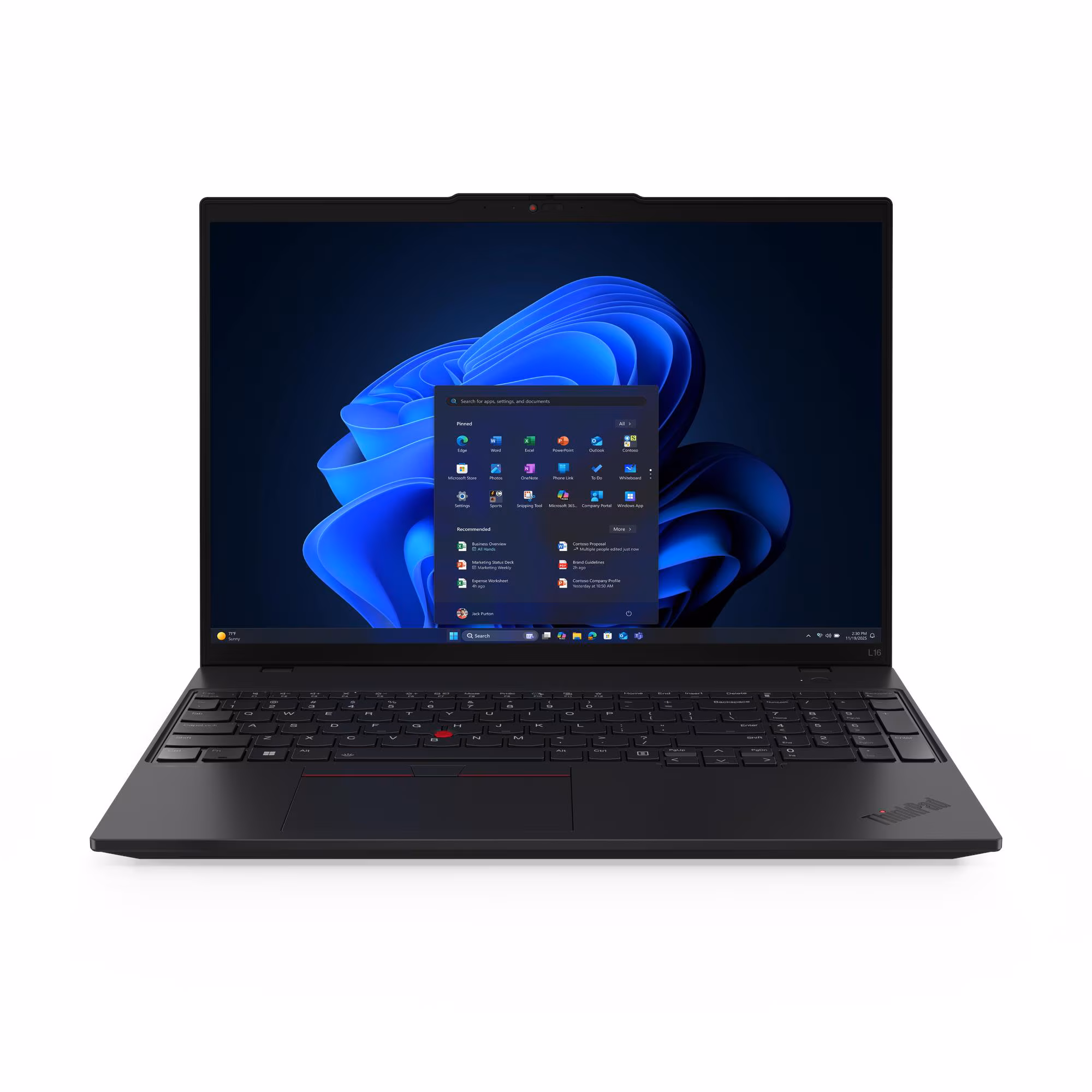 Laptop Lenovo ThinkPad L16 Gen 2 Core Ultra 7 hiệu năng cao cho doanh nghiệp