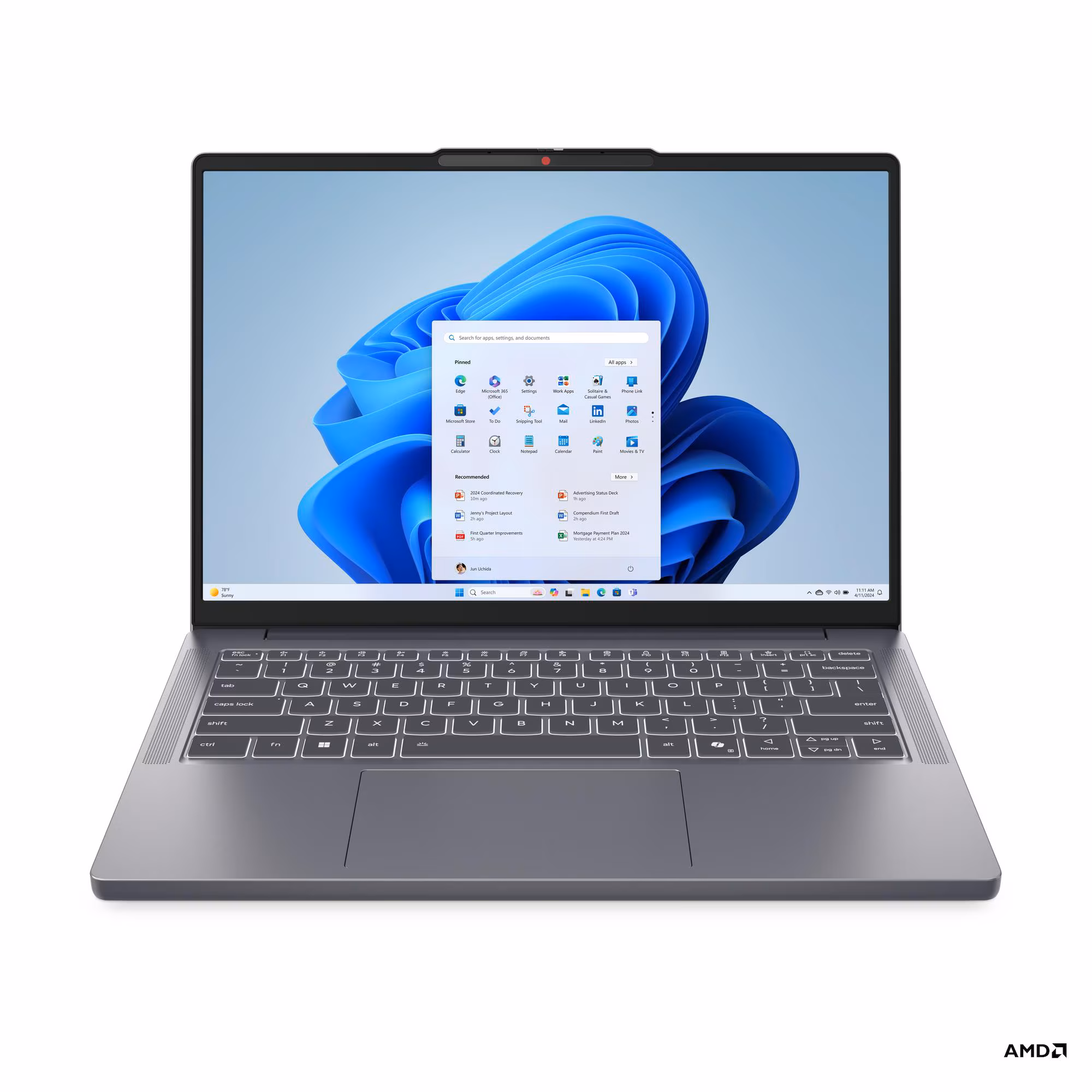 Laptop Lenovo IdeaPad Slim 3 14ARP10 - 83K600E6VN Ryzen 5 7535HS | 16GB | 512GB |  Win 11 Home SL