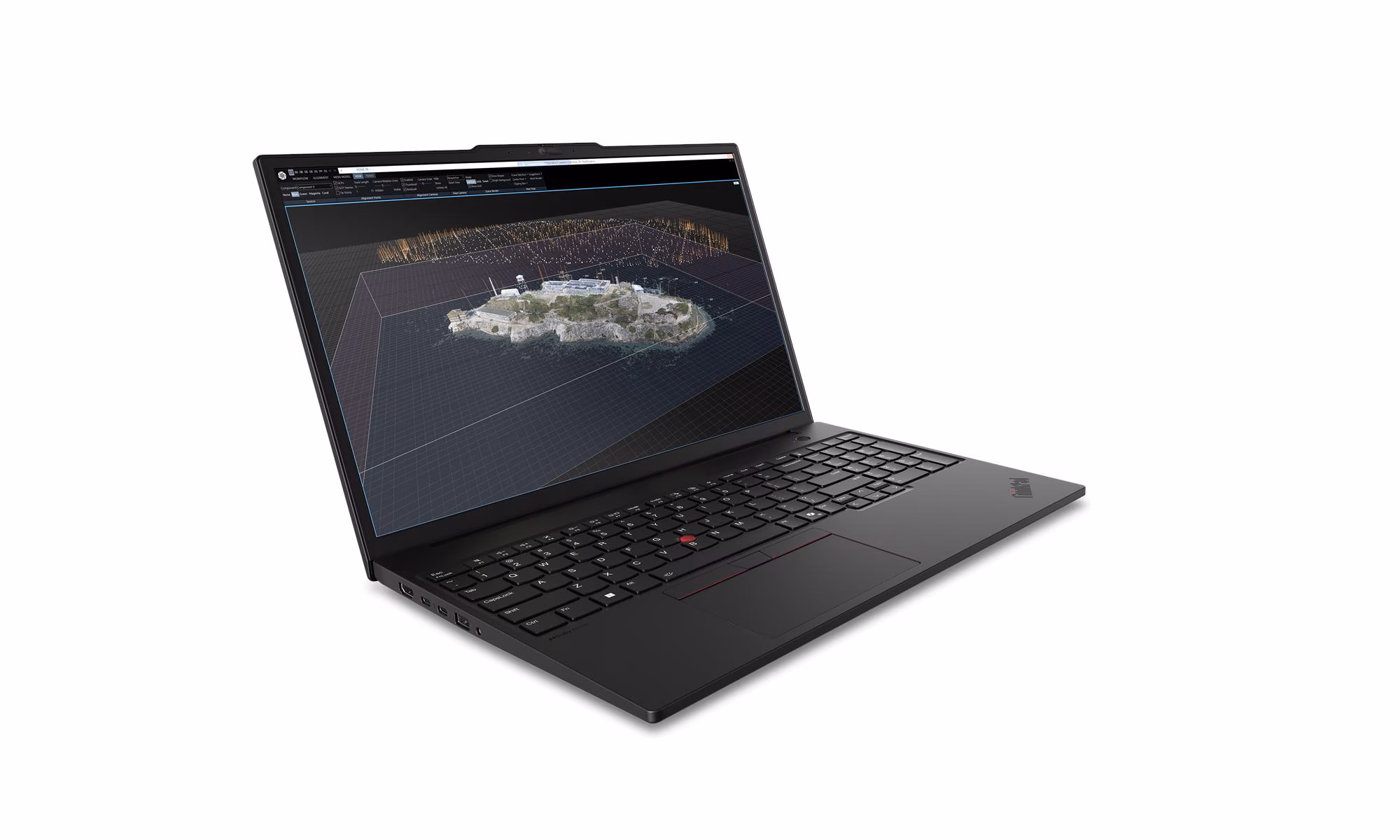 Laptop ThinkPad P16s Gen 4 | Core Ultra 7 255H | 	1x 32GB | 1TB SSD | NVIDIA RTX PRO 500 Blackwell 6GB | 3Y | 21QV005DVA
